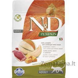 FARMINA N&D Pumpkin Cat Duck and Cantaloupe Melon Adult - sausas kačių maistas - 300 g