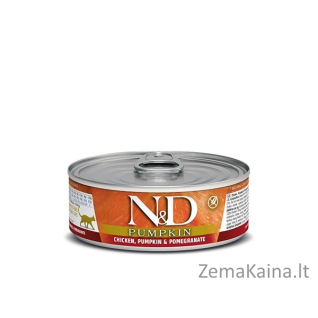 FARMINA N&D CAT CHICKEN & PUMPKIN & POMEGRANATE 80g