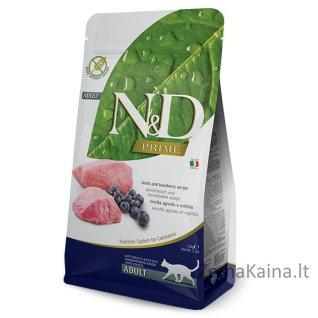 FARMINA N&D PRIME CAT LAMB & BLUEBERRY ADULT 1,5kg