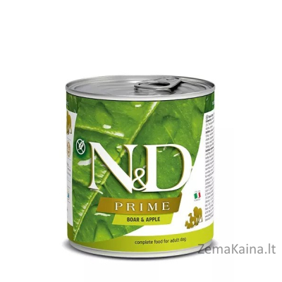 FARMINA N&D DOG PRIME BOAR & APPLE ADULT 285g