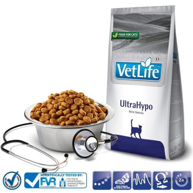 Farmina Vet Life Natural Diet Cat Ultrahypo 5kg 1