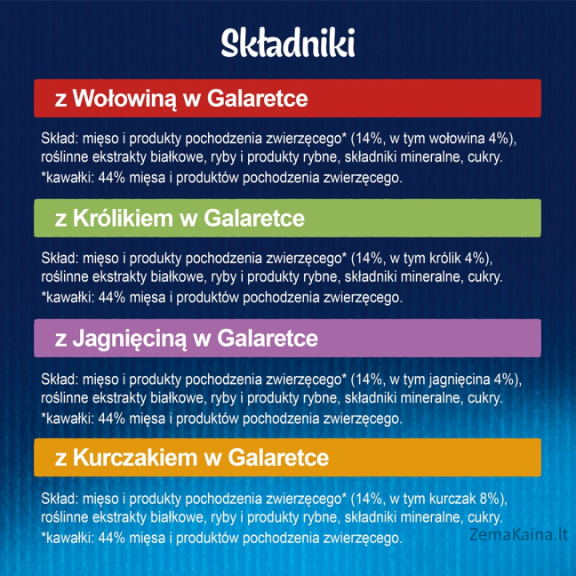Felix Fantastic Šalies skonių želė - 24x 85g 5