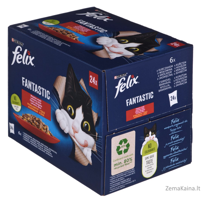 Felix Fantastic Šalies skonių želė - 24x 85g