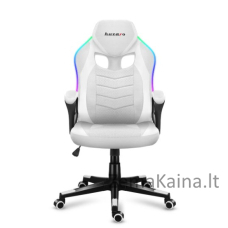 Fotel gamingowy Huzaro Force 2.5 RGB WHITE MESH