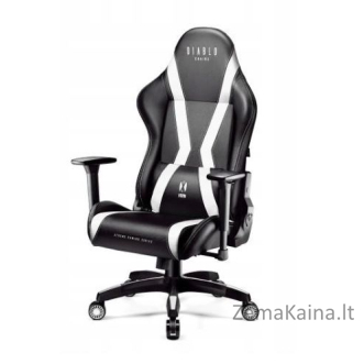 Fotel gamingowy DIABLO X-HORN 2.0 normal fotel czarno-biały 2