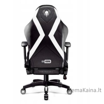 Fotel gamingowy DIABLO X-HORN 2.0 normal fotel czarno-biały 3