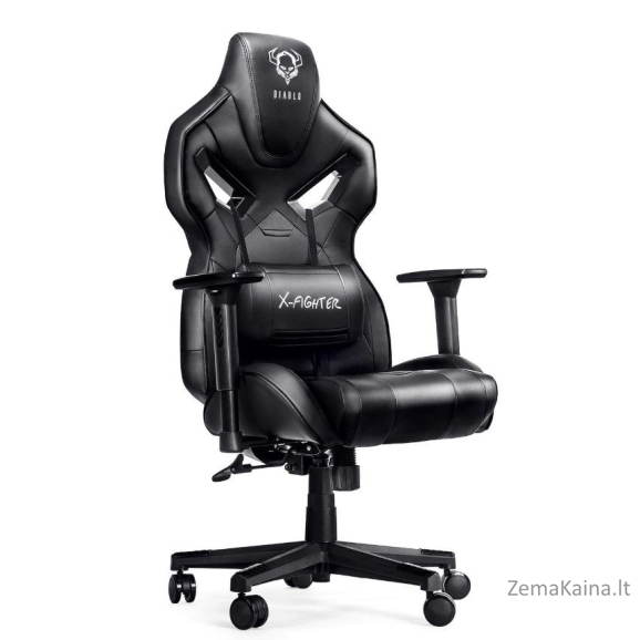 Fotel gamingowy DIABLO X-FIGHTER fotel czarno-czarny 3