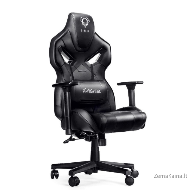 Fotel gamingowy DIABLO X-FIGHTER fotel czarno-czarny 1