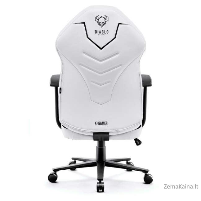 Fotel gamingowy DIABLO X-GAMER fotel czarno-biały 3
