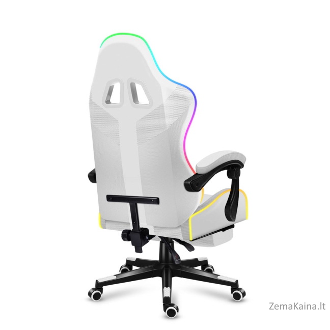 Fotel gamingowy Huzaro Force 4.7 RGB White 7