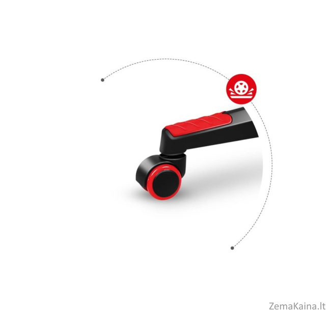 Fotel gamingowy Huzaro Force 6.2 Red Mesh 14