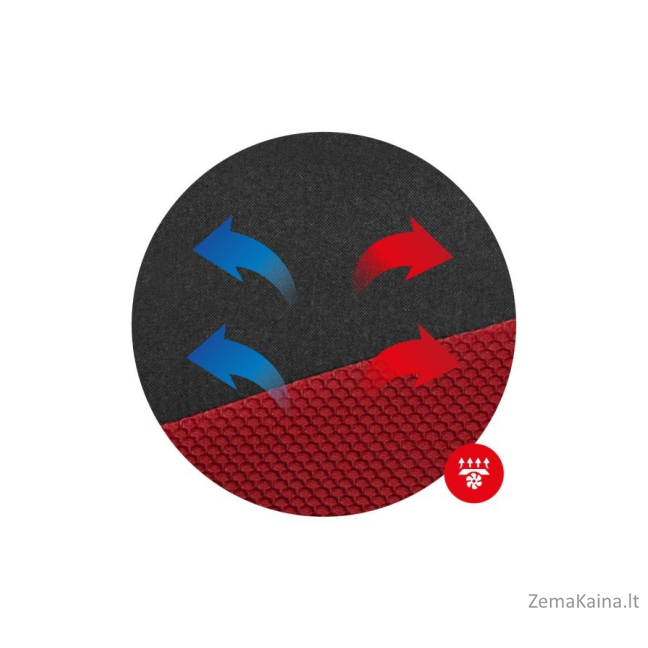 Fotel gamingowy Huzaro Force 6.2 Red Mesh 8