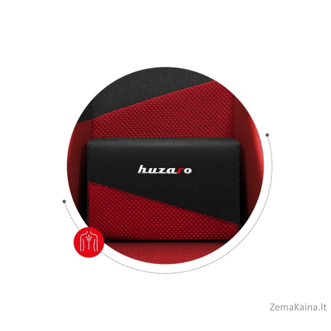 Fotel gamingowy Huzaro Force 6.2 Red Mesh 20