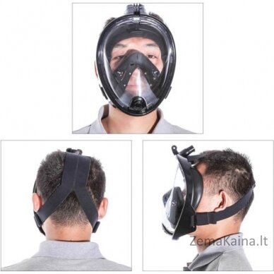 Free Breath Snorkeling Mask M2068G S/M pink 1