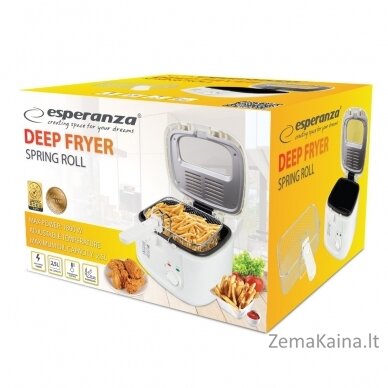 Fryer Esperanza SPRING ROLL EKG012 (2,5 l; No data; 1800W; white color) 5