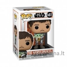 FUNKO POP! Vinilinė figūrėlė Star Wars: Mandalorian Holding Child, 12 cm