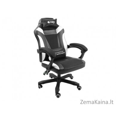 FURY GAMING CHAIR AVENGER M+ BLACK AND WHITE 5