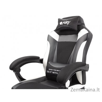 FURY GAMING CHAIR AVENGER M+ BLACK AND WHITE 7