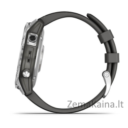 Garmin fenix 7 3,3 cm (1.3") MIP 47 mm Skaitmeninis 260 x 260 pikseliai Lietimui jautrus ekranas Sidabras „Wi-Fi“ GPS (palydovinis)