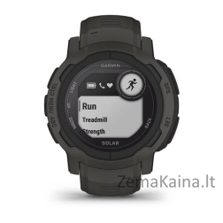 Garmin Instinct 2 Solar 2,29 cm (0.9") MIP 45 mm Skaitmeninis 176 x 176 pikseliai Grafitas GPS (palydovinis)