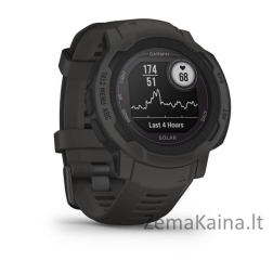 Garmin Instinct 2 Solar 2,29 cm (0.9") MIP 45 mm Skaitmeninis 176 x 176 pikseliai Grafitas GPS (palydovinis)