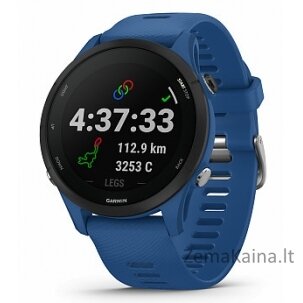 GARMIN FORERUNNER 255, TIDAL BLUE SPORTINIS LAIKRODIS