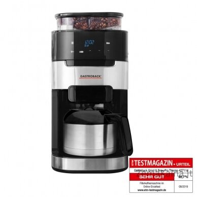 Gastroback 42711_S Coffee Machine Grind & Brew Pro Thermo 1