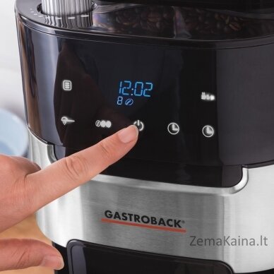 Gastroback 42711_S Coffee Machine Grind & Brew Pro Thermo 4
