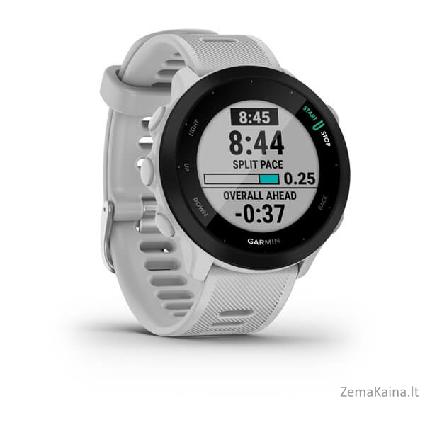 Garmin Forerunner 55 2,64 cm (1.04") MIP 42 mm Skaitmeninis 208 x 208 pikseliai Juoda GPS (palydovinis) 2