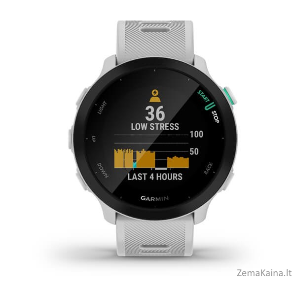 Garmin Forerunner 55 2,64 cm (1.04") MIP 42 mm Skaitmeninis 208 x 208 pikseliai Juoda GPS (palydovinis) 5