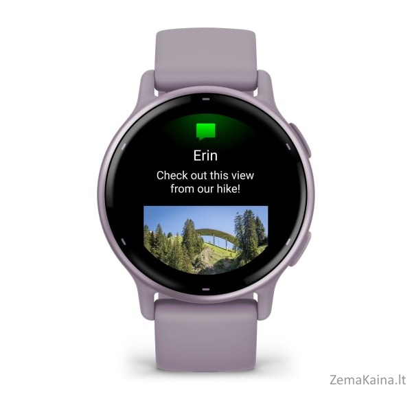 Garmin Vivoactive 5 3,05 cm (1.2") AMOLED Skaitmeninis 390 x 390 pikseliai Lietimui jautrus ekranas Violetinė „Wi-Fi“ GPS (palydovinis) 1