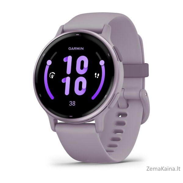 Garmin Vivoactive 5 3,05 cm (1.2") AMOLED Skaitmeninis 390 x 390 pikseliai Lietimui jautrus ekranas Violetinė „Wi-Fi“ GPS (palydovinis)