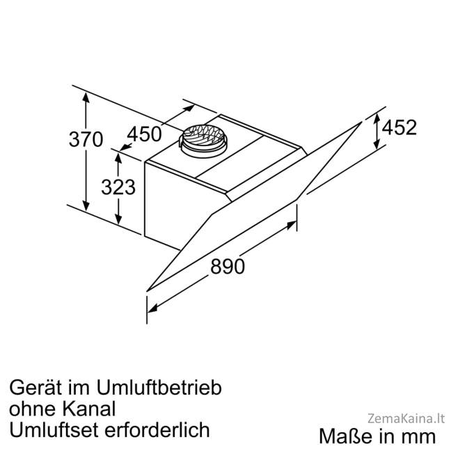 Gartraukis Neff D95IPP1N0 8