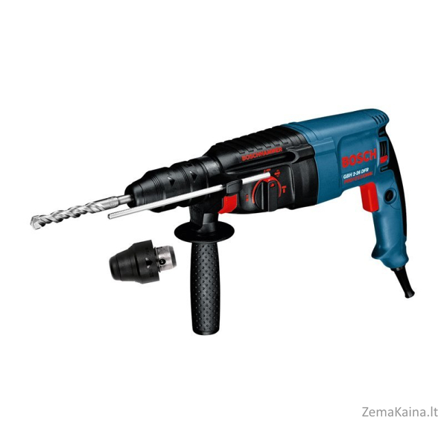 BOSCH HAMMER 800W GBH 2-26 DFR 2.7J + 13mm RANKENA 2