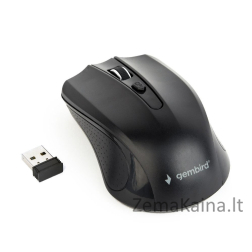 Gembird MUSW-4B-04 kompiuterio pelė Radijo dažnio belaidė Optinis 1600 DPI Abiems rankoms