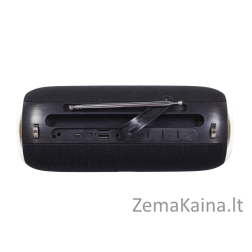 Gembird SPK-BT-17 nešiojamas Bluetooth garsiakalbis su FM radiju, juodas