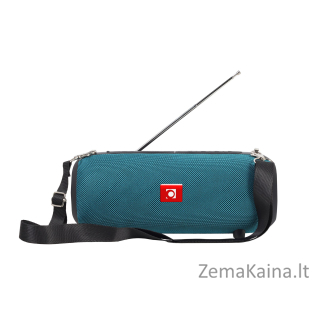 Gembird SPK-BT-17-G nešiojamoji kolonėlė Nešiojamas stereo garsiakalbis Žalia 5 W