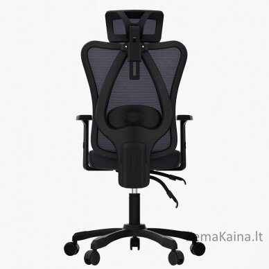 Gembird OC-ONYX Biuro kėdė "Onyx", juoda 6
