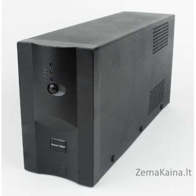 Gembird UPS-PC-652A nepertraukiamo maitinimo resursai (UPS) „Line-Interactive“ 0,65 kVA 390 W 3 AC išvestis(ys / čių)