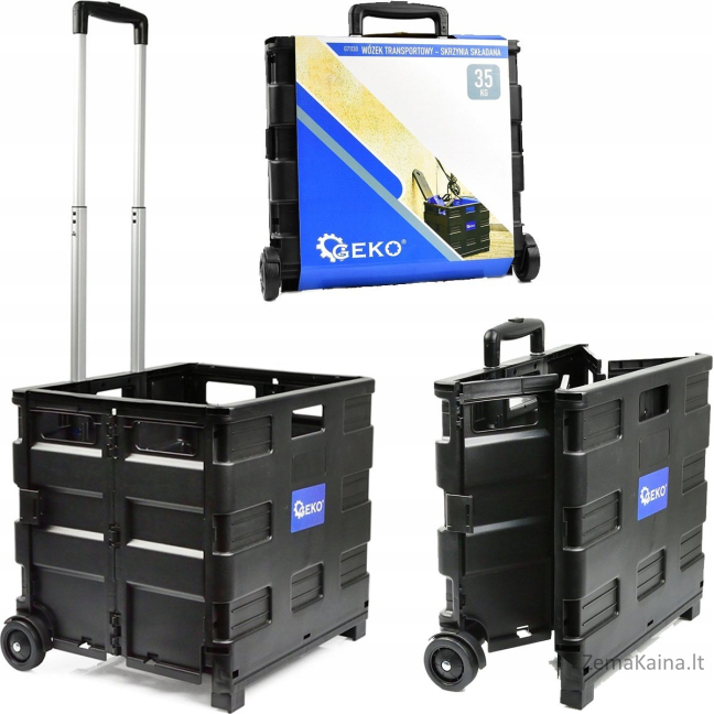 Geko įrankių vežimėlis Transportavimo vežimėlis - sulankstoma dėžė 35kg (4) 6