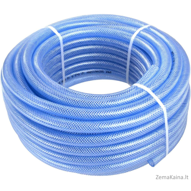 Geko techninė žarna 6x2,5mm sustiprinta mėlyna 1mb / 50m (G73700)