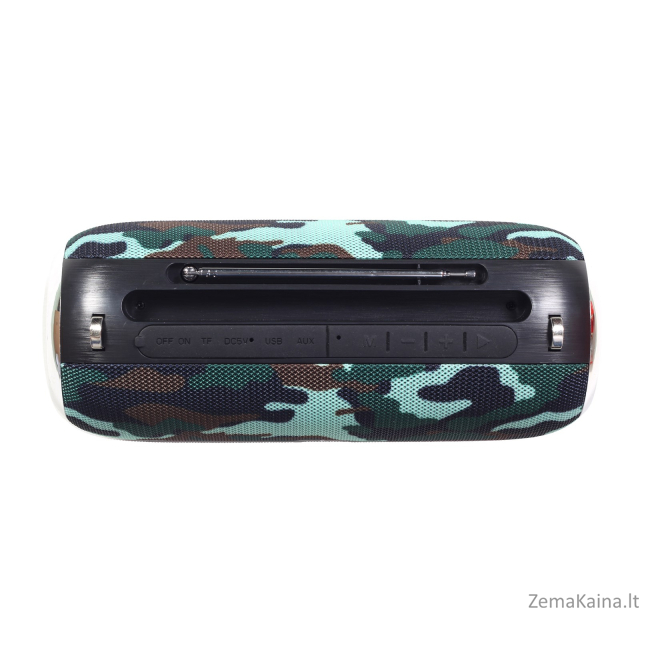 Gembird SPK-BT-17 nešiojamas Bluetooth garsiakalbis su FM radiju, camo 8