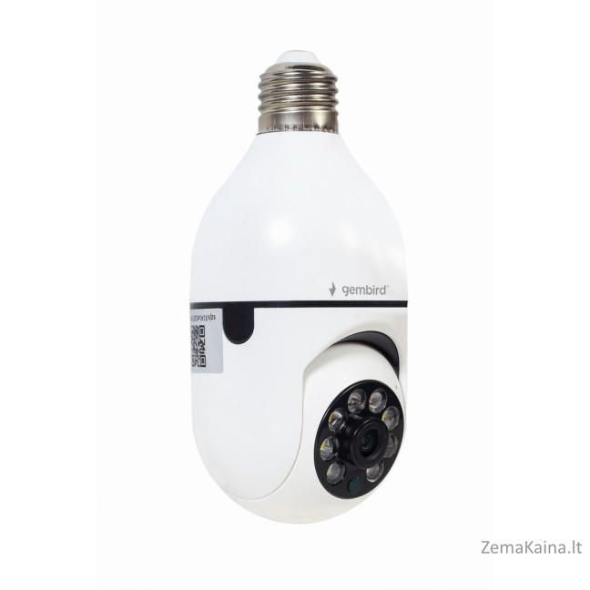 Gembird TSL-CAM-WRHD-01 Išmanioji besisukanti wifi kamera, E27, 1080p 2