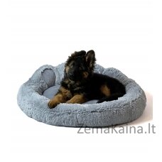 GO GIFT Honden- en kattenmand L - pilka - 55x55 cm