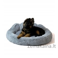 GO GIFT Honden- en kattenmand XL - pilka - 75x75 cm