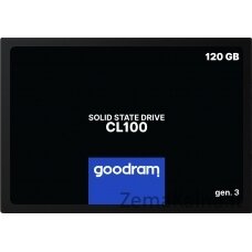 Goodram CL100 gen.3 2.5" 120 GB „Serial ATA III“ 3D TLC NAND