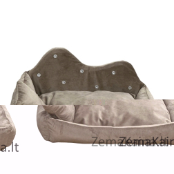 GO GIFT Prince beige L - gultas gyvūnams - 52 x 42 x 10 cm