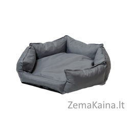 GO GIFT Šešiakampis pilkas XL - gultas gyvūnams - 75 x 55 x 15 cm