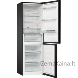 Gorenje NRK6192ABK4 šaldytuvas-šaldiklis Pastatomi 302 L E Juoda