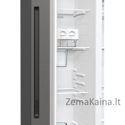 Gorenje NRR9185EAXL dviduris šaldytuvas-šaldiklis Pastatomi 550 L E Sidabras